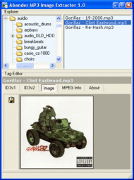 Abander MP3 Image Extractor screenshot